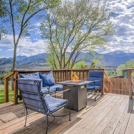 Kings Overlook Hot Tub W Pikes Peak Views Colorado Springs Eksteriør bilde