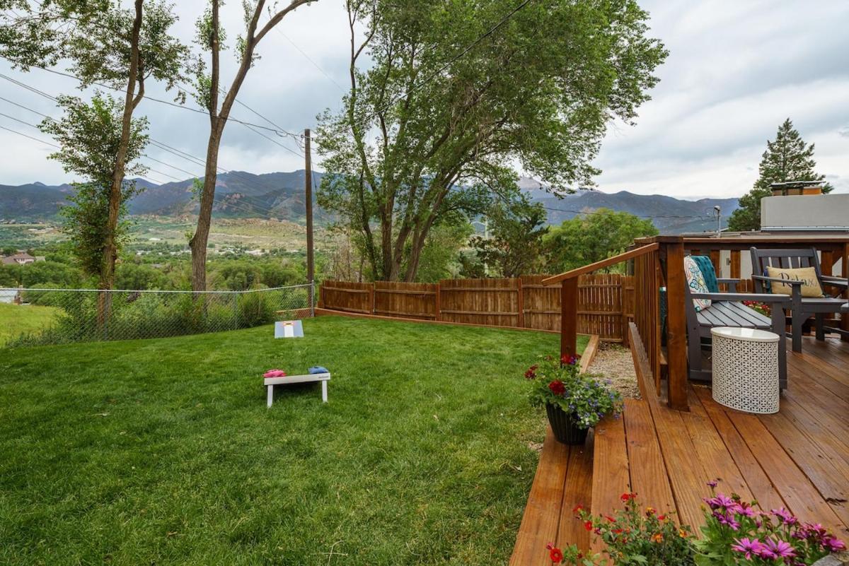 Kings Overlook Hot Tub W Pikes Peak Views Colorado Springs Eksteriør bilde